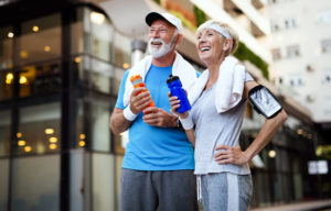 Retired Couple Staying Active in Retirement