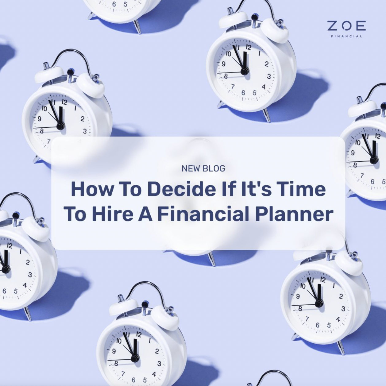 Zoe Press | How to decide if it’s time to hire a financial planner